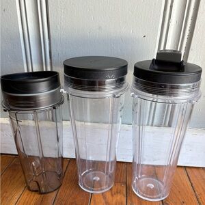 Ninja Storage Cups Lot of 3